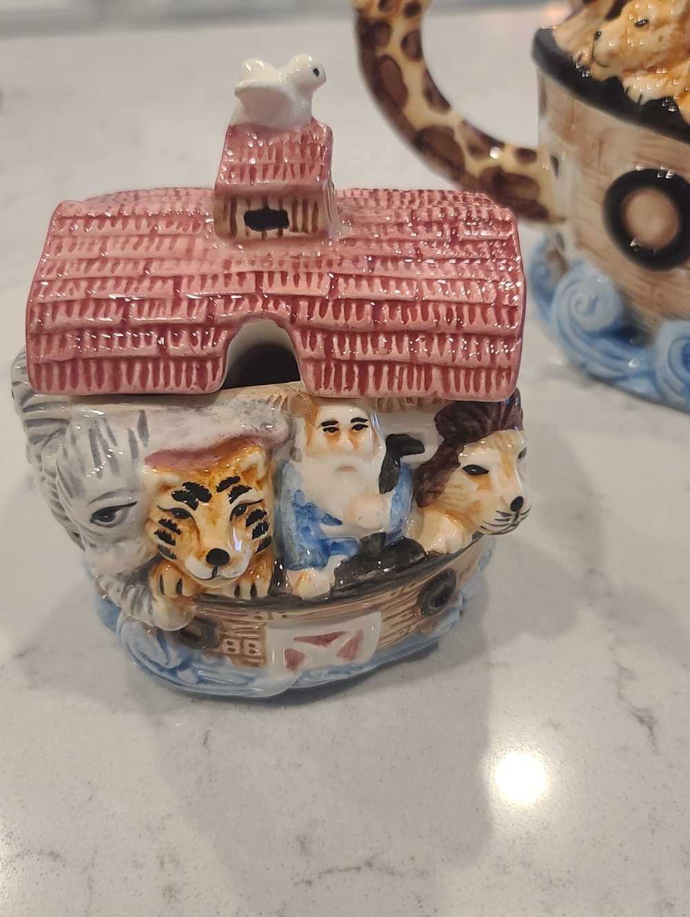 Wang's International Noah's Art Tea Set-pristine Condition - Picture 4 of 13